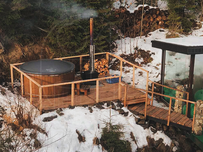 чан на дровах